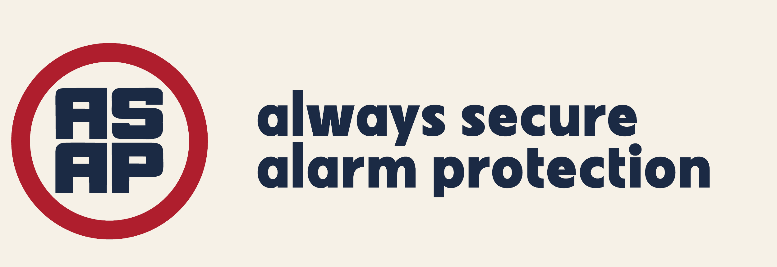 Approved Always Secure primary lockup with the Working Seal and full company name.