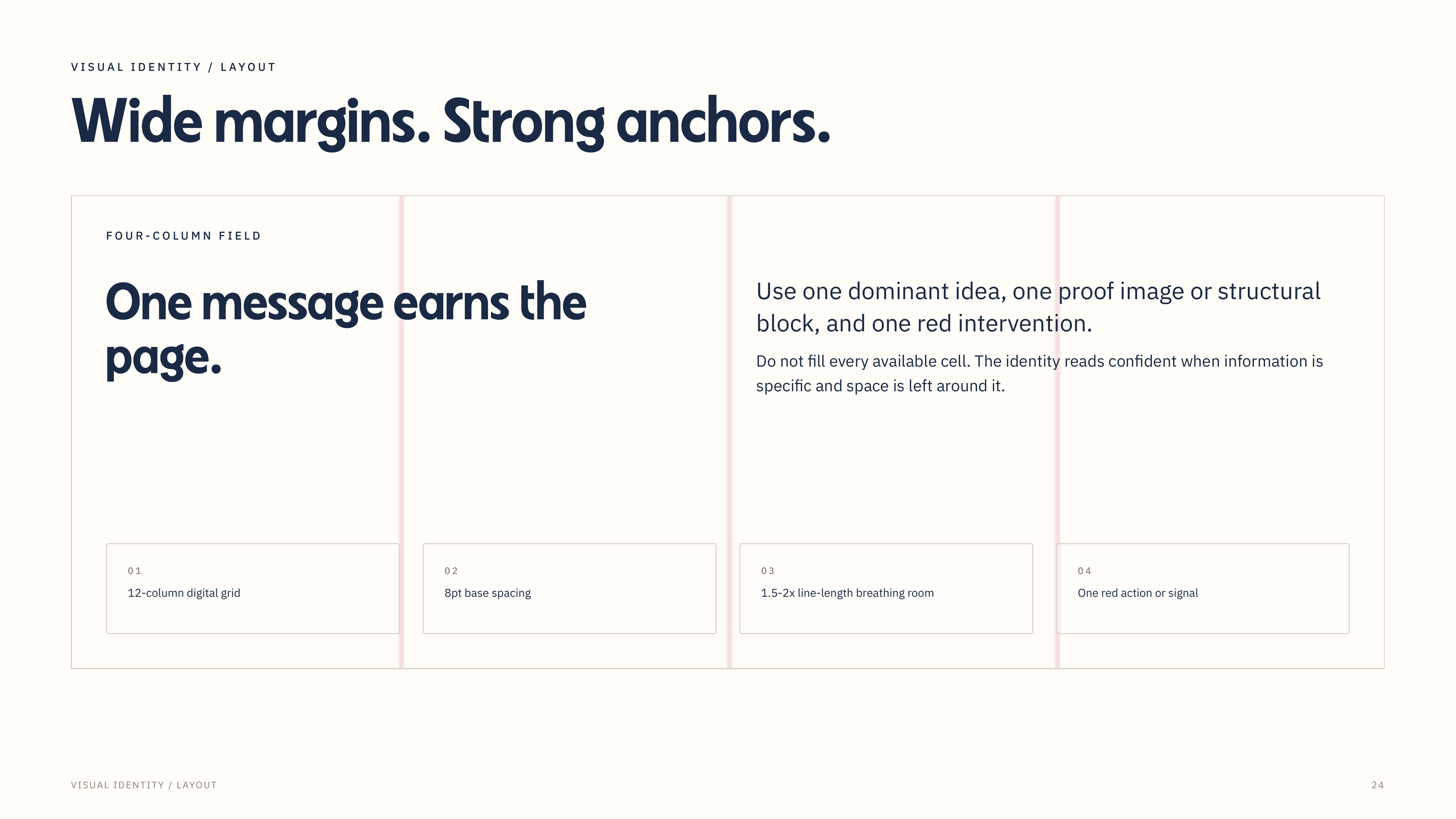 Always Secure Brand Guidelines: Layout